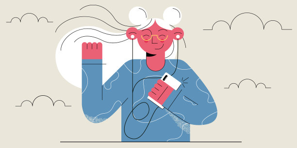 抽象的人物图片下载