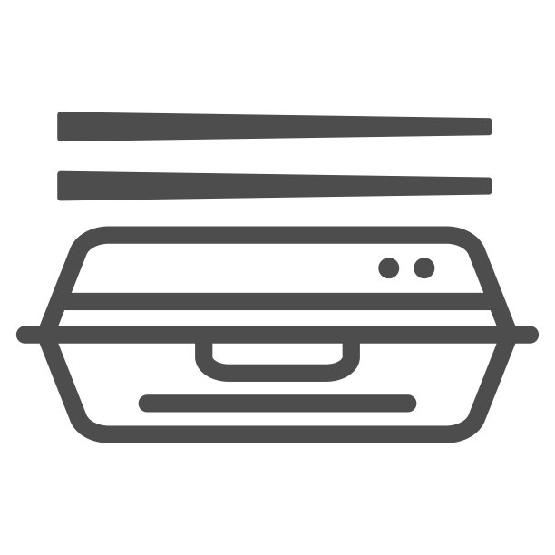 便当线图标，亚洲食物概念，日本午餐盒与筷子矢量标志在白色背景，轮廓风格图标的移动概念和网页设计。矢量图形。图片下载