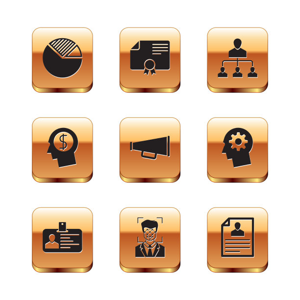 设置饼图信息图形标识牌图片下载