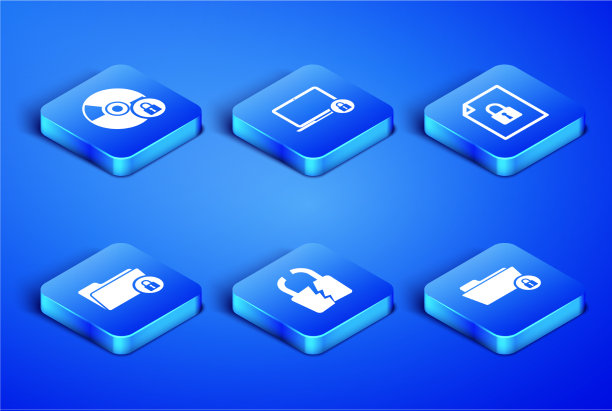 设置文件夹和锁CD或DVD光盘破碎图片下载