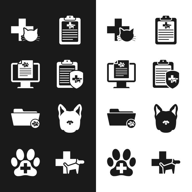 在监测兽医上设置宠物临床记录图片下载