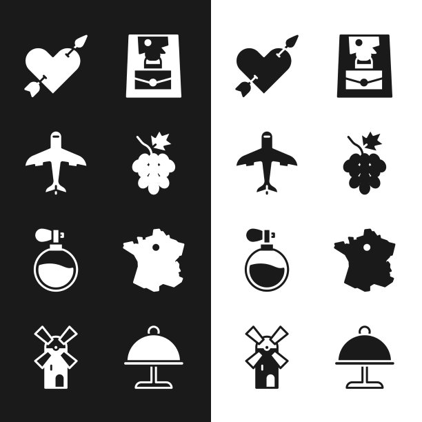 设葡萄果飞机恋情与心与箭图片下载