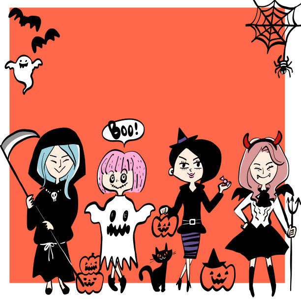 Cosplay女性性感万圣节派对图片下载