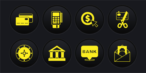 设置安全剪刀剪信用卡银行图片下载