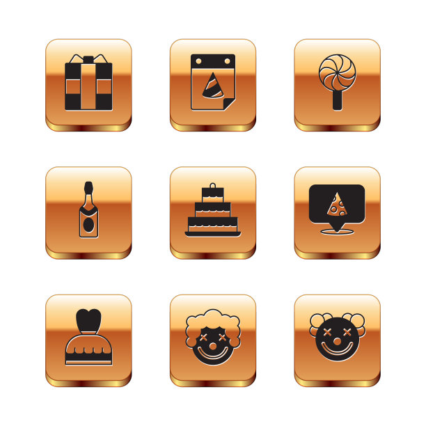 套礼盒女人打扮小丑头蛋糕图片下载