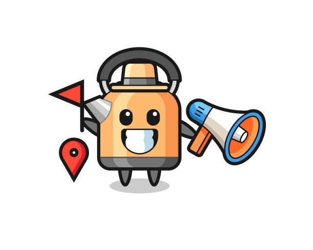 卡通人物水壶作为导游图片下载