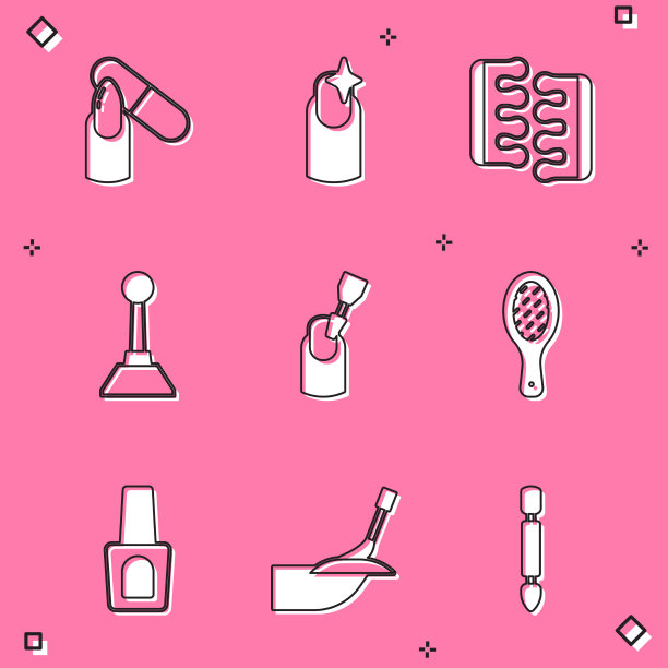 定型指甲锉修甲脚趾分离器图片下载