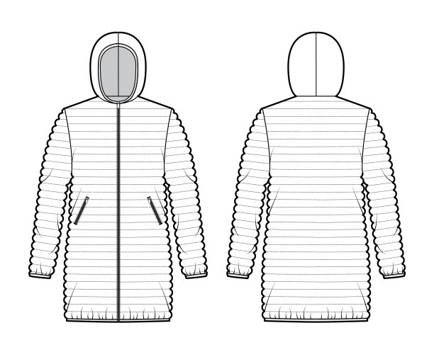 羽绒外套夹克技术时尚图片下载