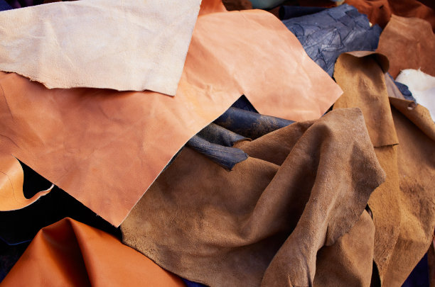 鹿皮绒面革杂料图片下载