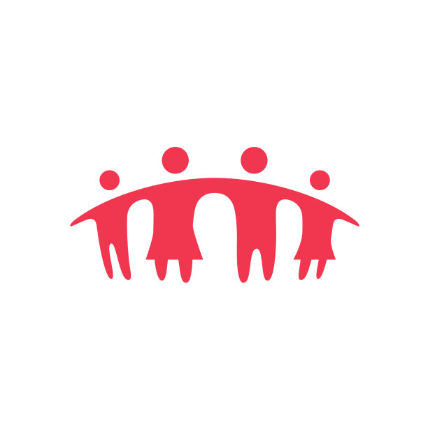 一起家庭家长和孩子的桥标志图片下载