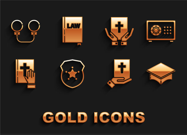 39、立誓警徽安全毕业帽图片下载