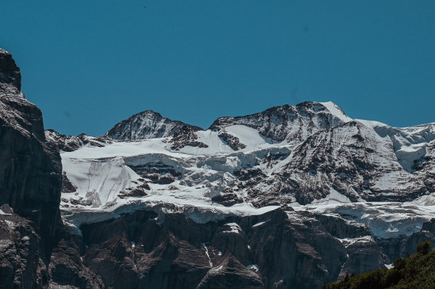 正午雪山图片下载