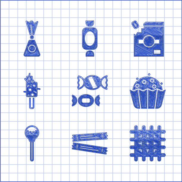 糖果，糖棒，包，饼干，饼干图片下载