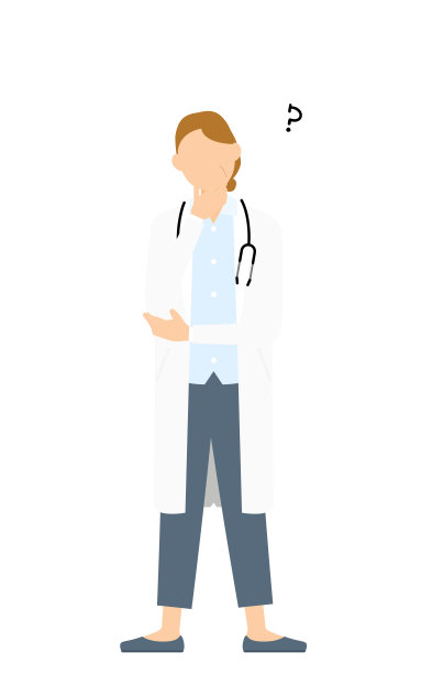 身着白大褂的高级女医生双臂交叉，摆出询问的姿势图片下载