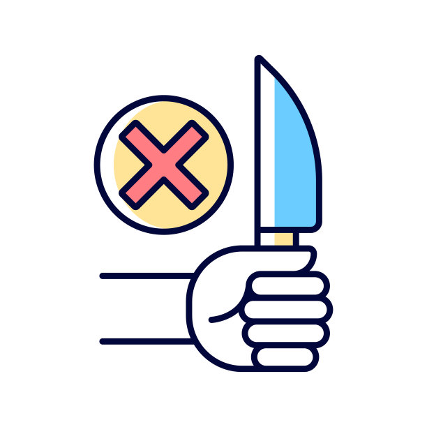 无锐利物体RGB颜色手动标签图标图片下载