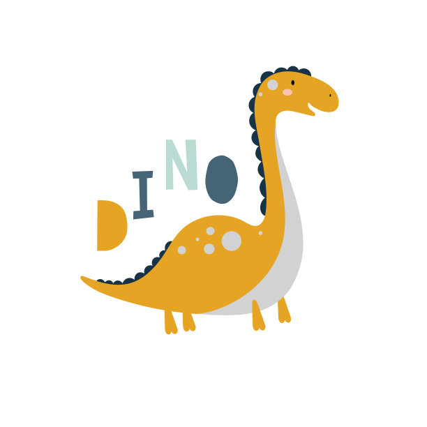 有趣的黄色恐龙和短信图片下载