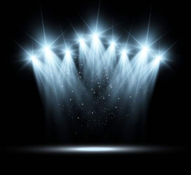 向量的聚光灯图片下载