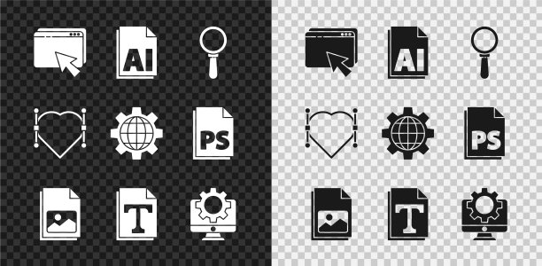 设置网页设计和开发ai文件文件图片下载