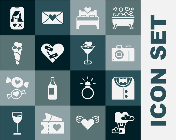 设置浪漫的热气球套装相机图片下载