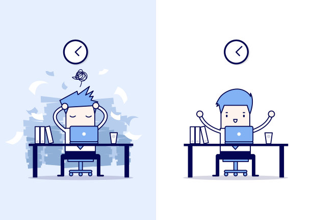 生意人完成了工作，又忙着生意人图片下载