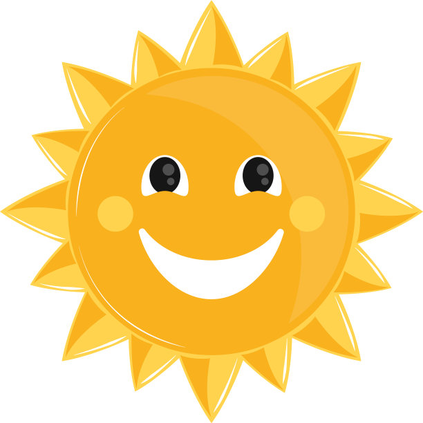 可爱的阳光天气图片下载