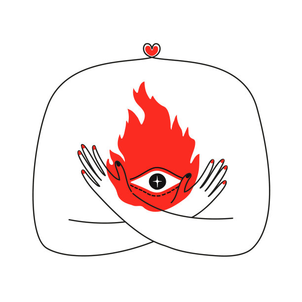 要保持内心的火焰图片下载