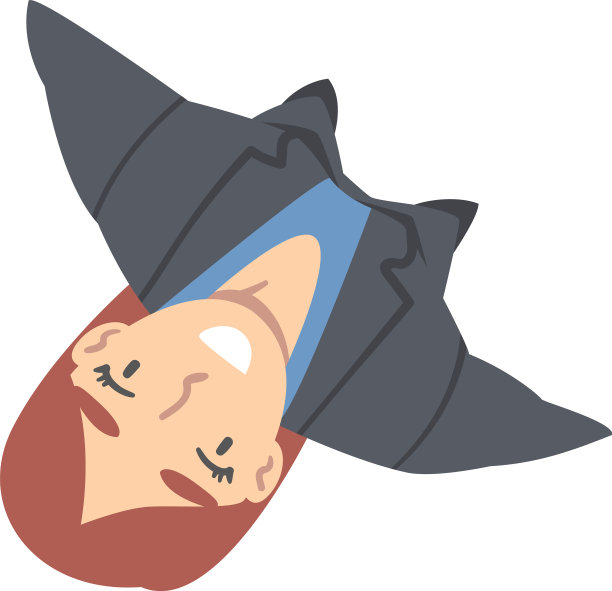 微笑的商人性格抬头看图片下载