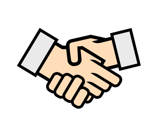 业务握手图标图片下载