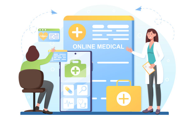 在线医疗建议或咨询服务图片下载