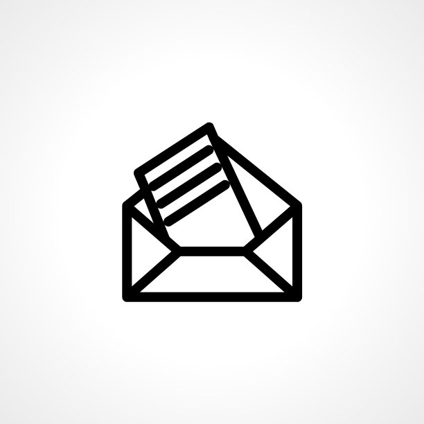 邮件Web信封图标图片下载