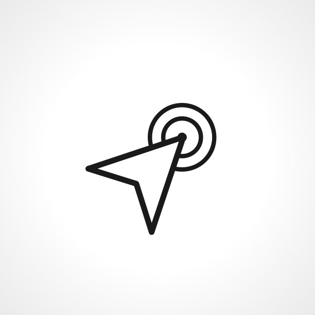 导航简单孤立的网页图标图片下载