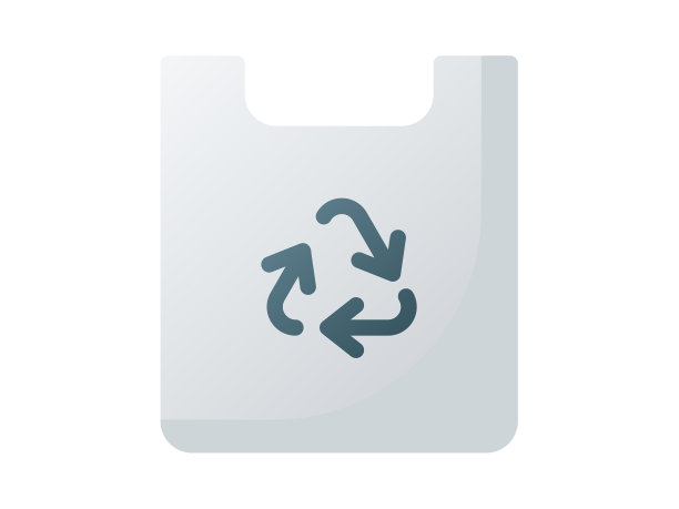 环保袋，友好回收，节约自然单一图片下载