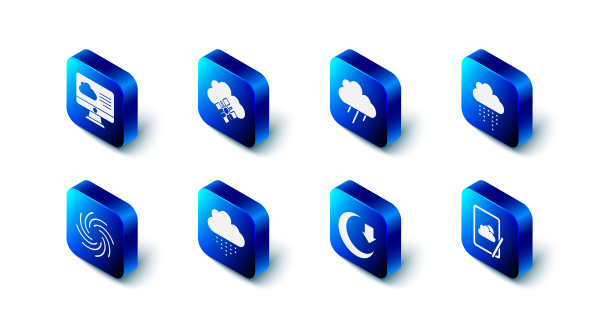 乌云密布，雨雪交加，天气预报月亮图片下载