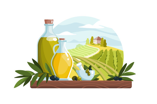 瓶装有机橄榄油产品图片下载