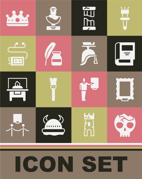 集破碎的人类头骨图片历史书图片下载