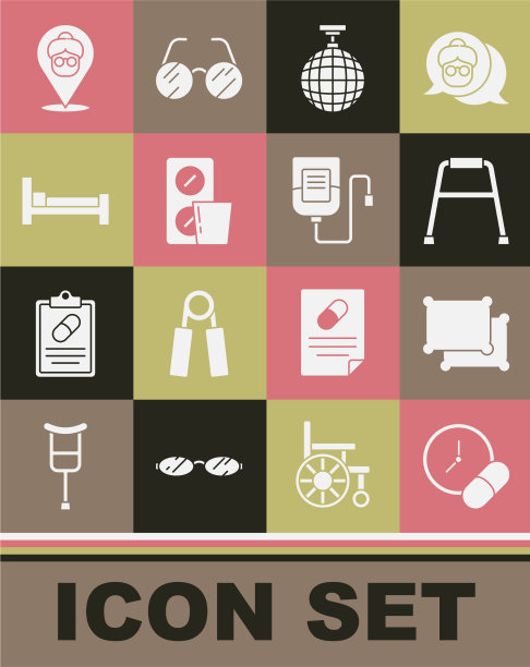 设置药丸或片剂枕头步行者迪斯科图片下载