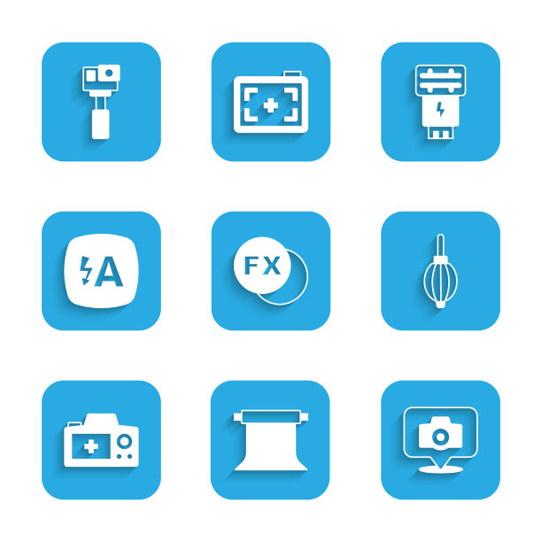 设置照片相机fx空的摄影室灰尘图片下载