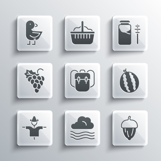 设刮风天气橡子西瓜学校图片下载