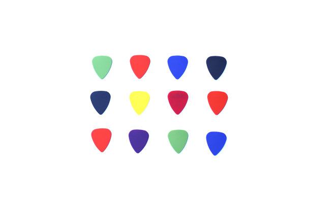 选择不同颜色的吉他图片下载