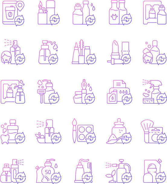 设置渐变线性图标重新填充选项图片下载