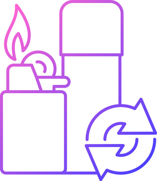 更轻的填充梯度线性图标图片下载