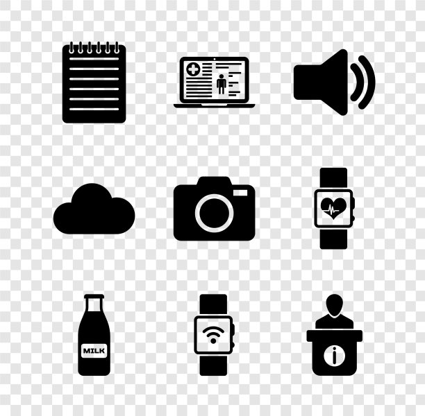 设置笔记本医疗临床记录扬声器图片下载