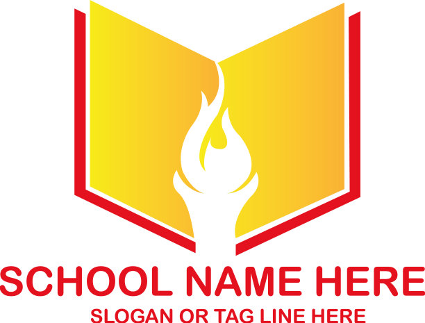 学校标志设计图片下载