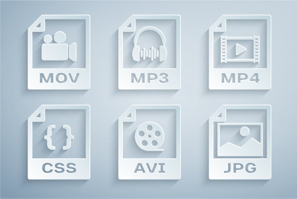 设置avi文件文件mp4 CSS JPG mp3和mov图片下载
