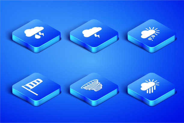 集阴天雨和太阳闪电龙卷风图片下载