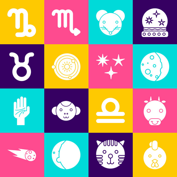 集鸡黄道黄牛日蚀太阳鼠图片下载