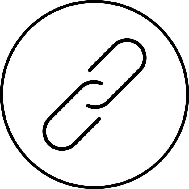 链接符号图标：超链接链条符号图片下载