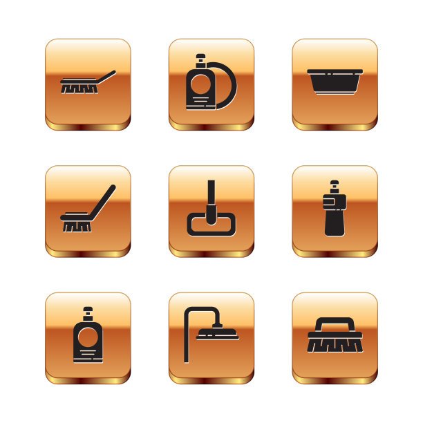 用刷子清洗洗手液瓶图片下载