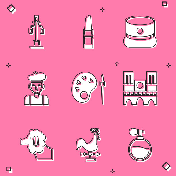 集街灯口红kepi法国男人图片下载