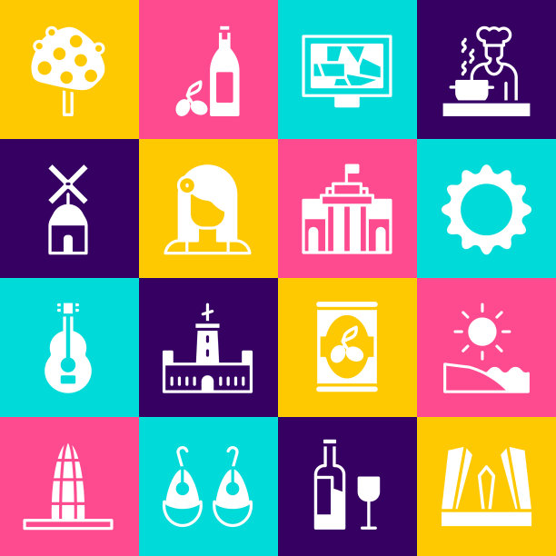 集门欧洲海滩太阳图片艺术图片下载